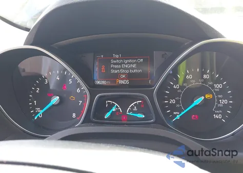 2018 Ford Escape Titanium из США, поврежденный, VIN 1FMCU9J92JUB01162